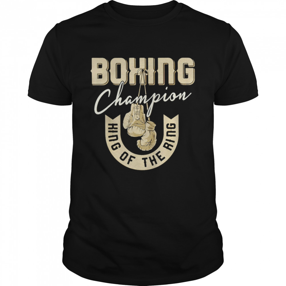 Boxing champion king of the ring shirt Classic Men's T-shirt