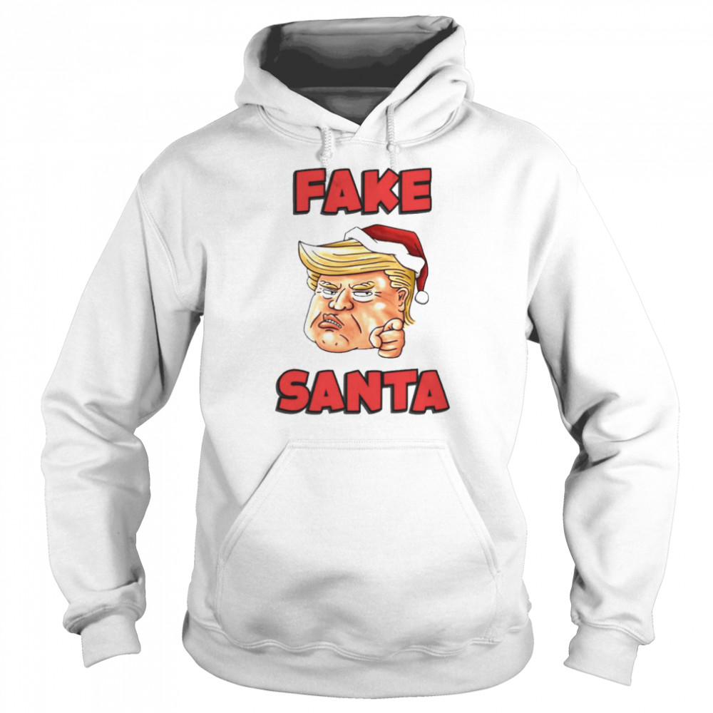 Christmas Trump fake santa t-shirt Unisex Hoodie