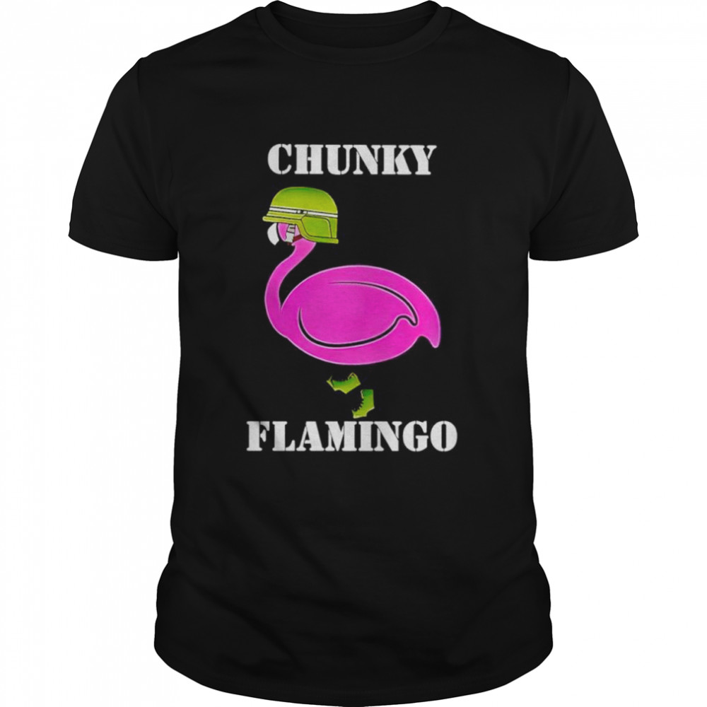 Gymlifeanimal Chunky Flamingo shirt Classic Men's T-shirt
