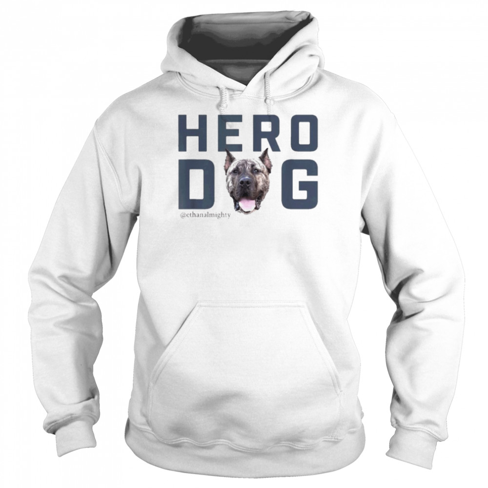 Hero dog ethan almighty vintage shirt Unisex Hoodie