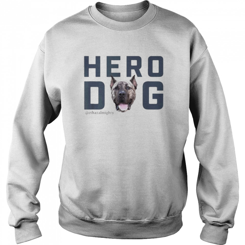 Hero dog ethan almighty vintage shirt Unisex Sweatshirt