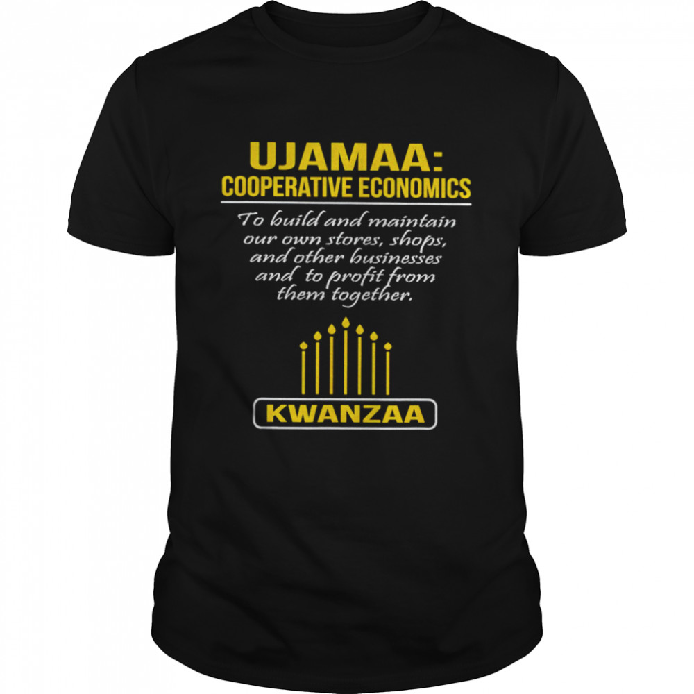 Kwanzaa Ujamaa Cooperative Economics shirt Classic Men's T-shirt