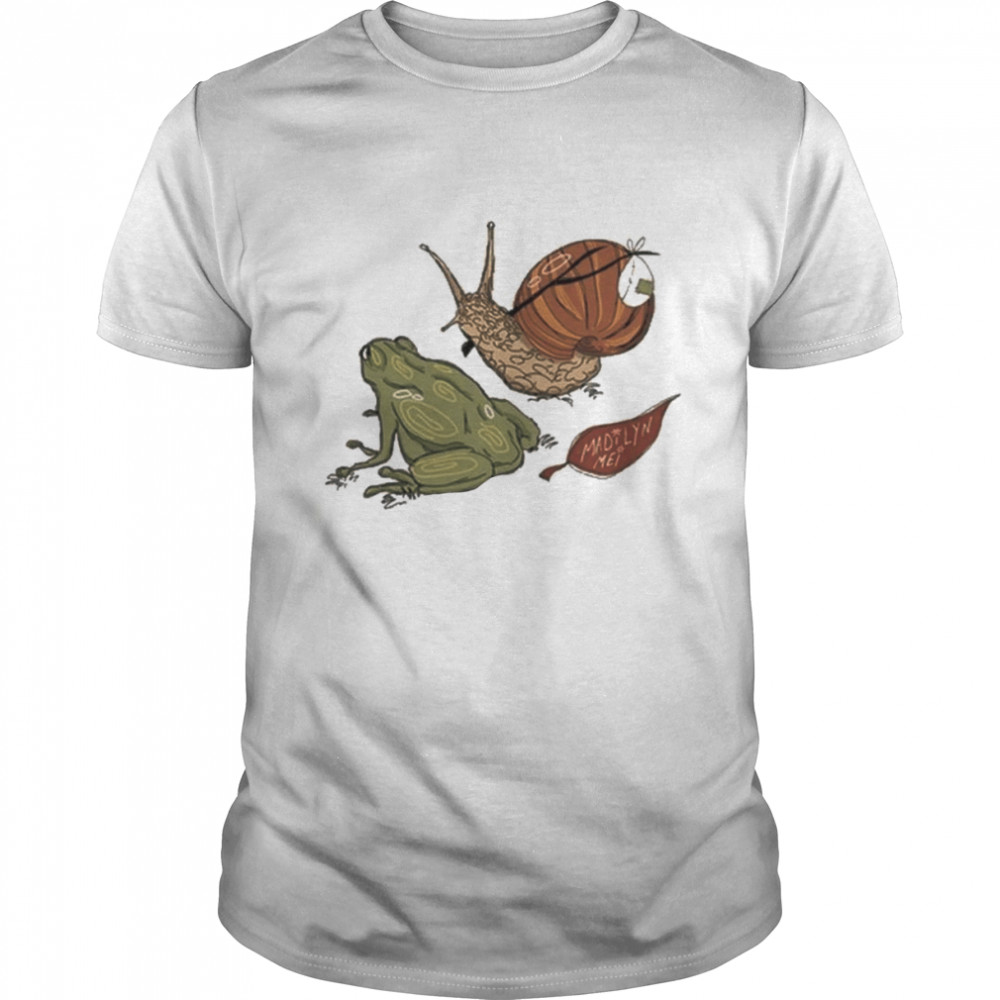 Madilyn Mei The Chapel Snail And Frog  Classic Men's T-shirt