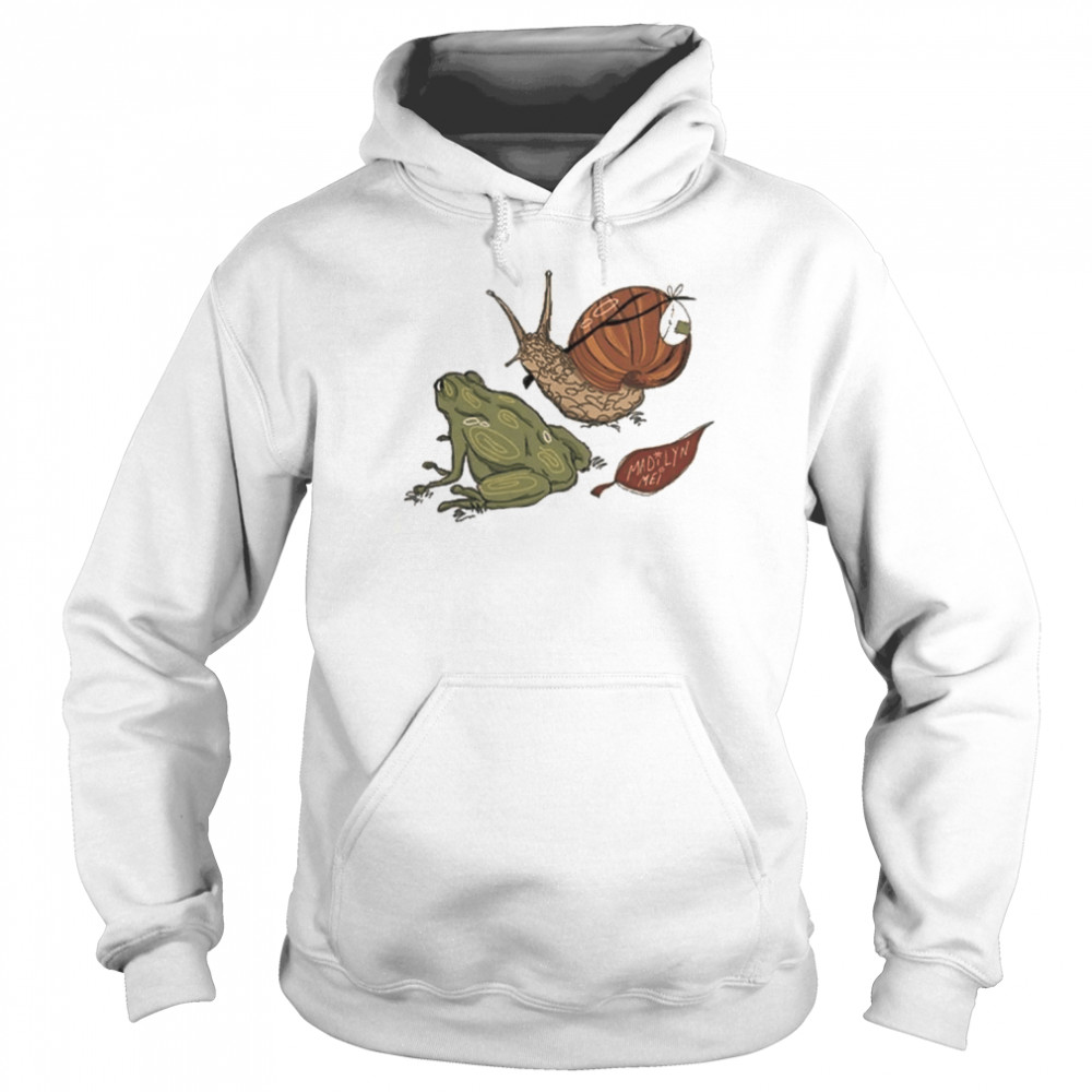 Madilyn Mei The Chapel Snail And Frog  Unisex Hoodie
