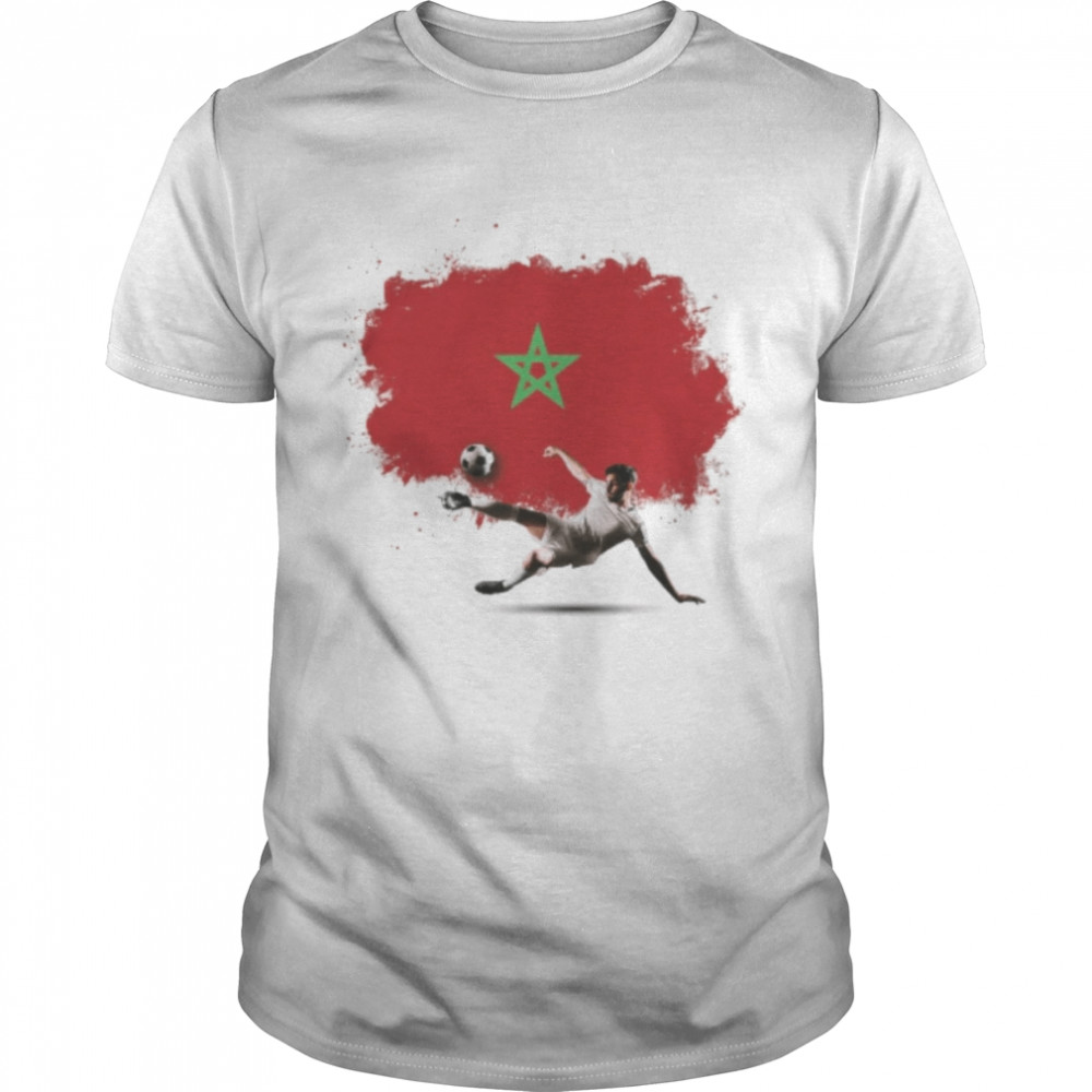 Morocco world cup 2022 shirt Classic Men's T-shirt