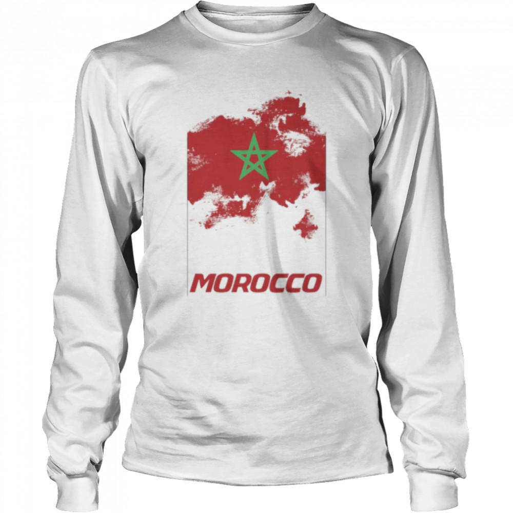 Morocco world cup 2022 shirts Long Sleeved T-shirt
