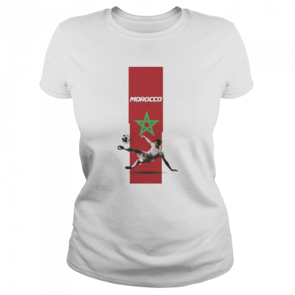 Morocco world cup 2022 tshirt Classic Women's T-shirt