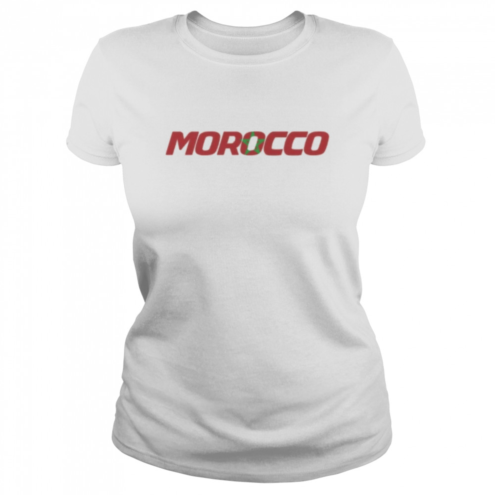 Morocco world cup 2022 tshirts Classic Women's T-shirt