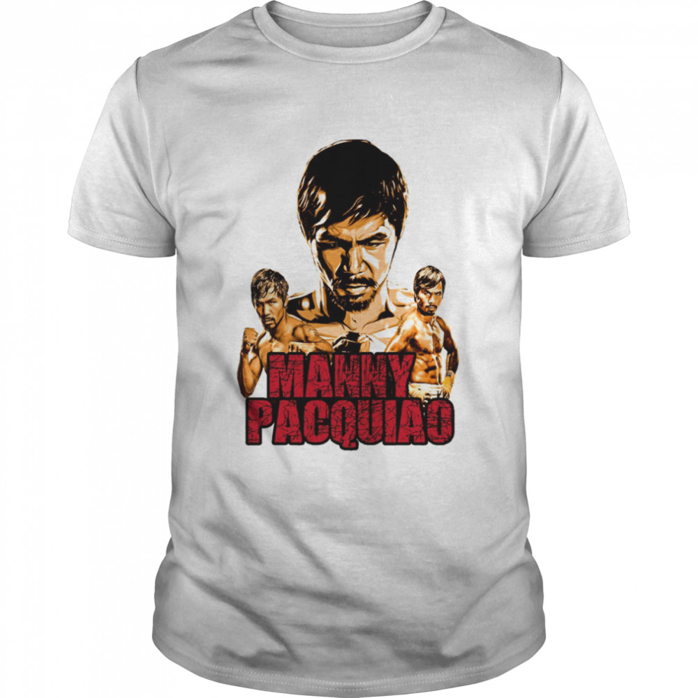 Portrait Fanart Boxing Manny Pacquiao shirt Classic Men's T-shirt