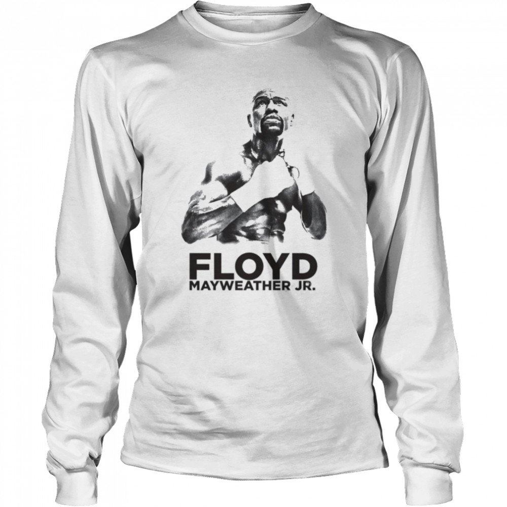 Portrait The Legend Floyd Mayweather Jr shirt Long Sleeved T-shirt