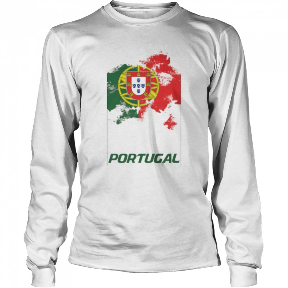 Portugal world cup 2022 tshirt Long Sleeved T-shirt