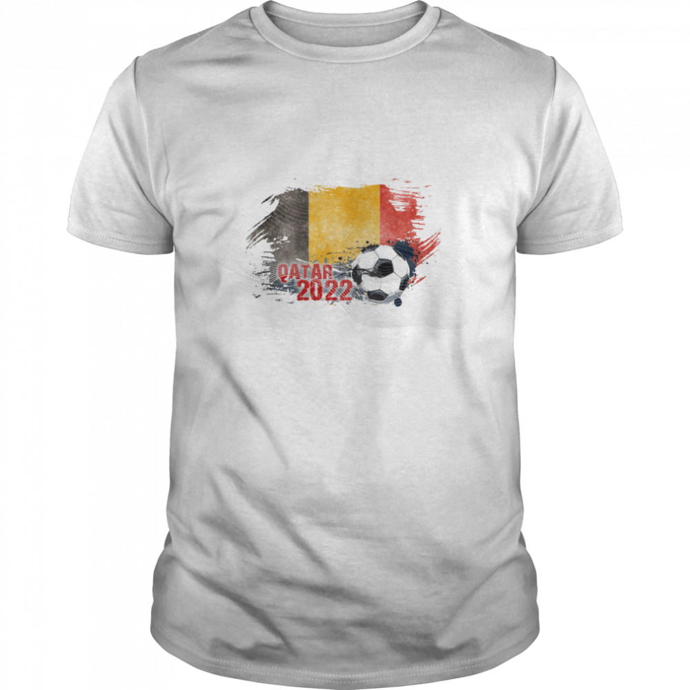 QATAR WORLD CUP 2022 BELGIAN FLAG shirt Classic Men's T-shirt