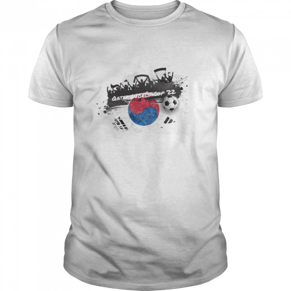 QATAR WORLD CUP 2022 KOREA FOOTBALL shirt Classic Men's T-shirt