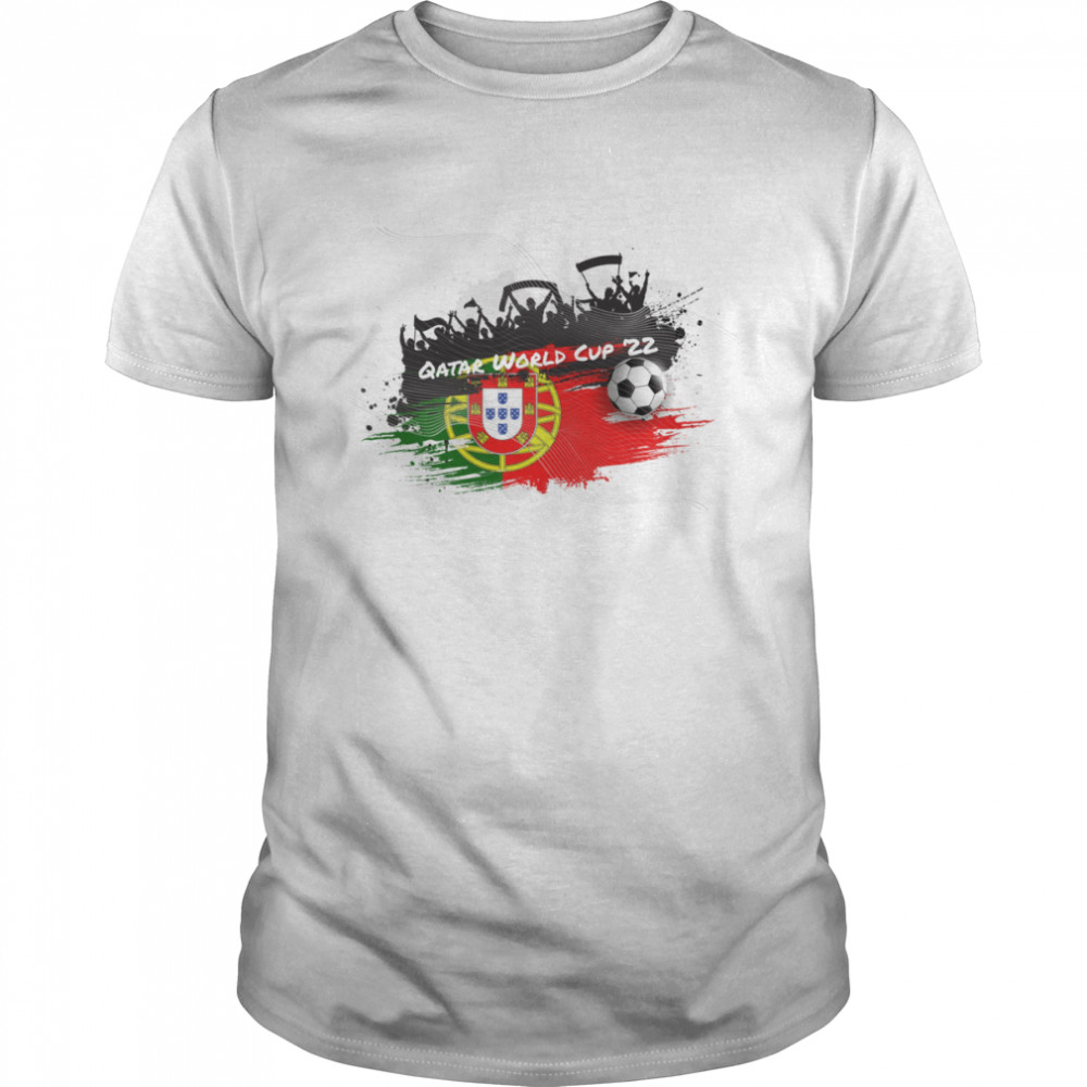 QATAR WORLD CUP 2022 PORTUGAL FOOTBALL shirt Classic Men's T-shirt