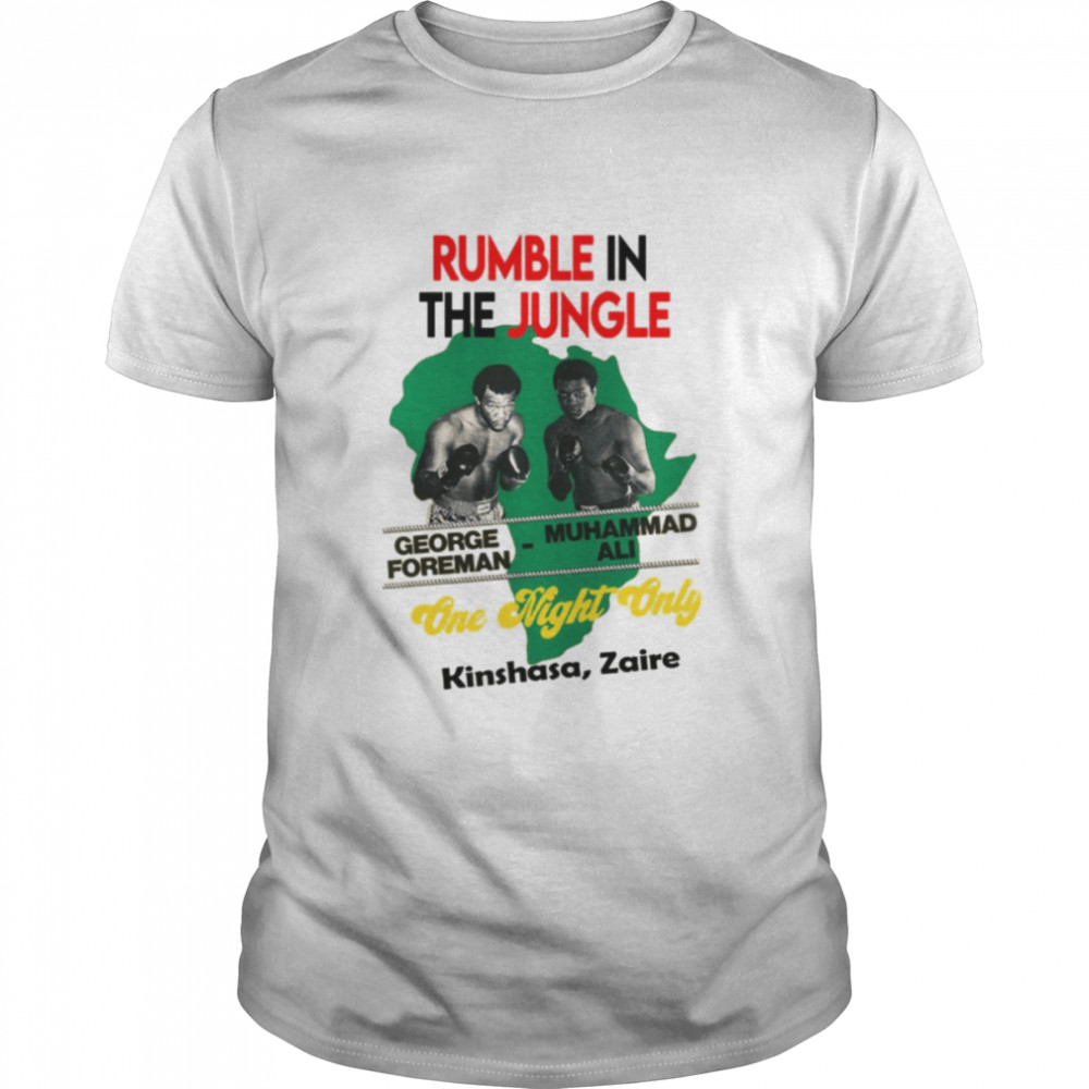 Rumble In The Jungle Muhammad Ali shirt Classic Men's T-shirt