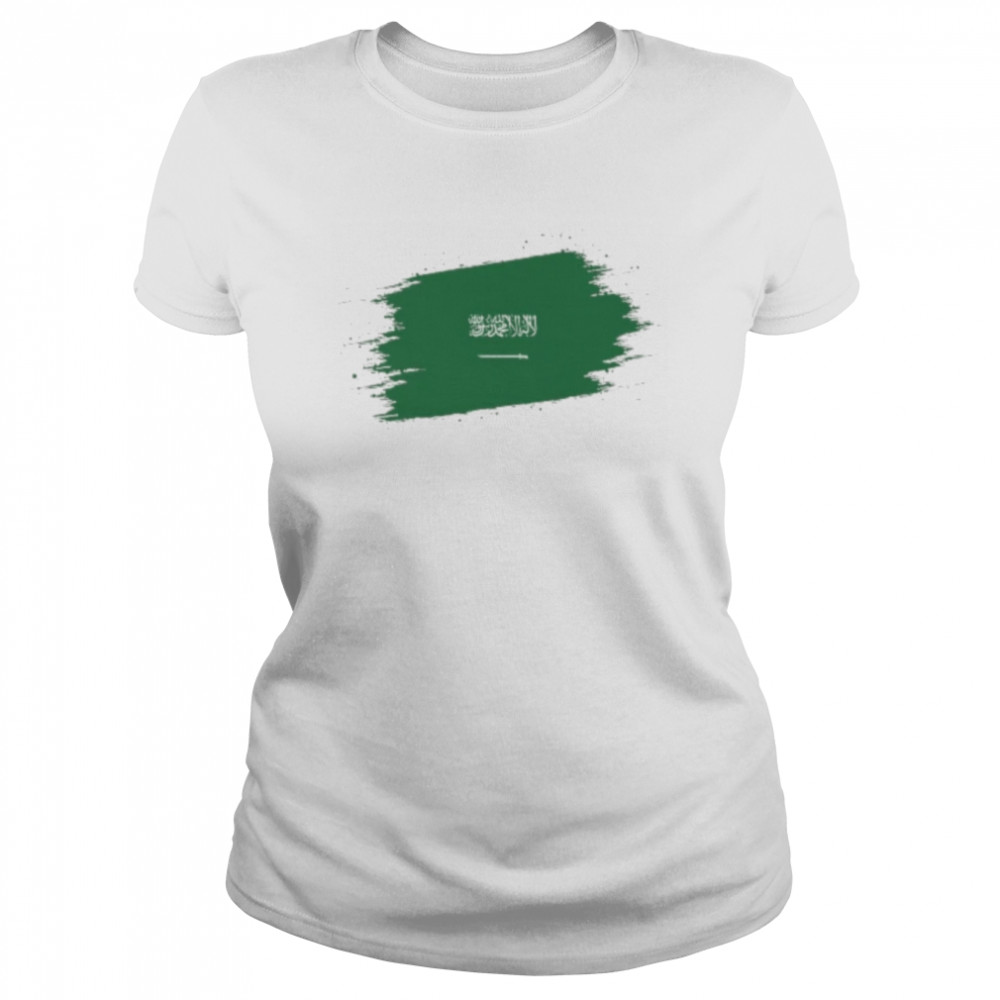 Saudi arabia world cup 2022 shirt Classic Women's T-shirt