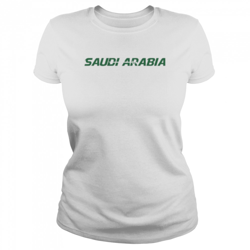 Saudi arabia world cup 2022 tshirts Classic Women's T-shirt