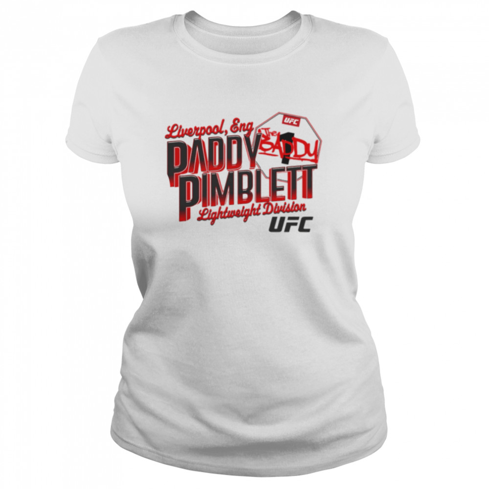 Text Design Lightweight Division Paddy Pimblett shirt Classic Women's T-shirt