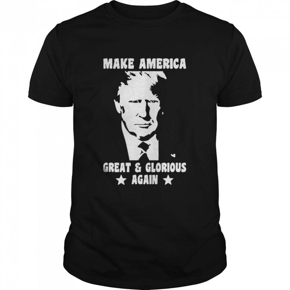 Trump 2024 Make America Great And Glorious Again T- Classic Men's T-shirt