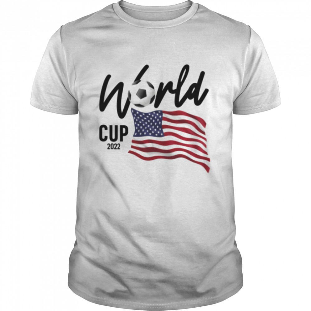 USA Soccer World Cup 2022 - USA Flag T- Classic Men's T-shirt
