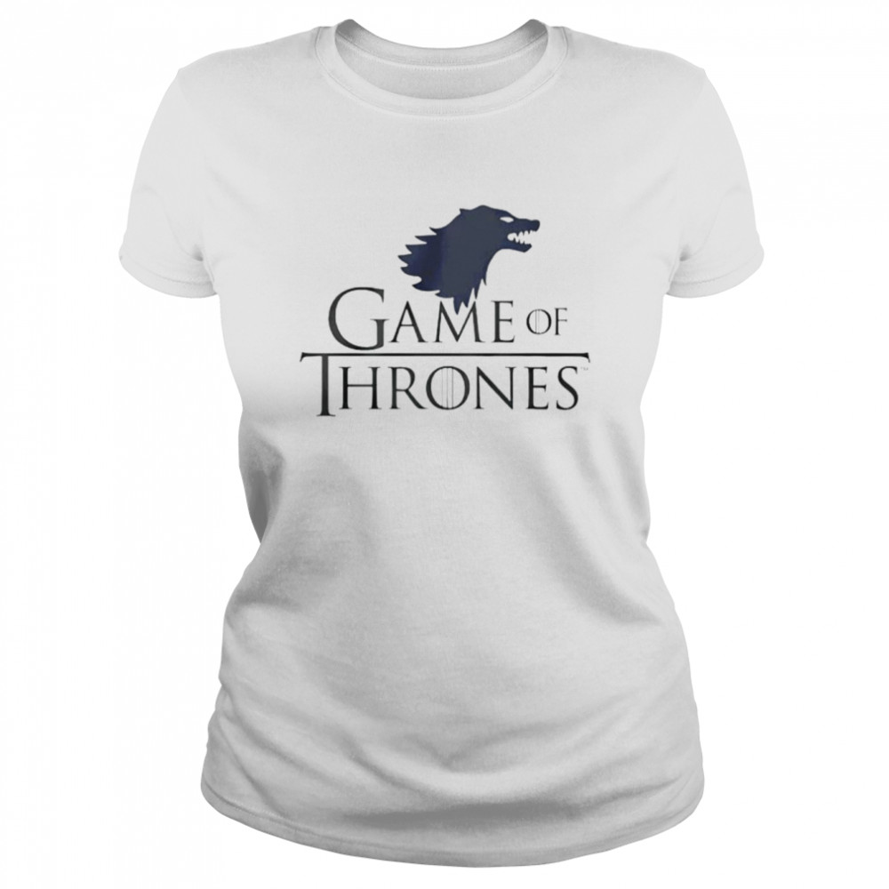Wolf game of thrones shirt Classic Women's T-shirt
