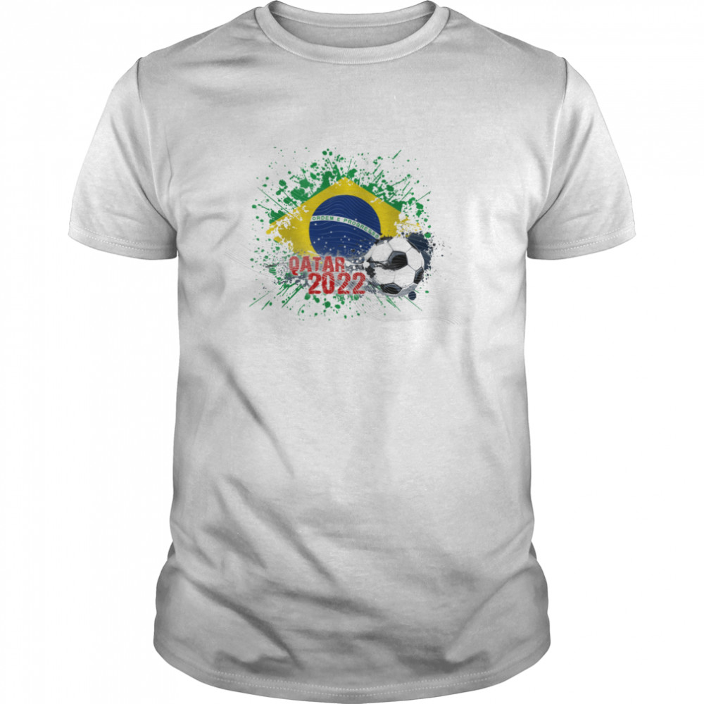WORLD CUP 2022 BRAZILIAN FLAG shirt Classic Men's T-shirt
