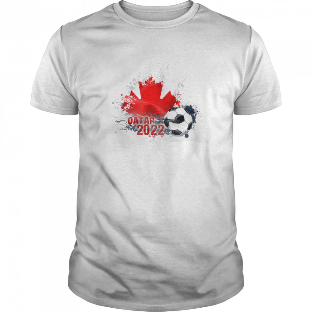 WORLD CUP 2022 CANADIAN FLAG shirt Classic Men's T-shirt