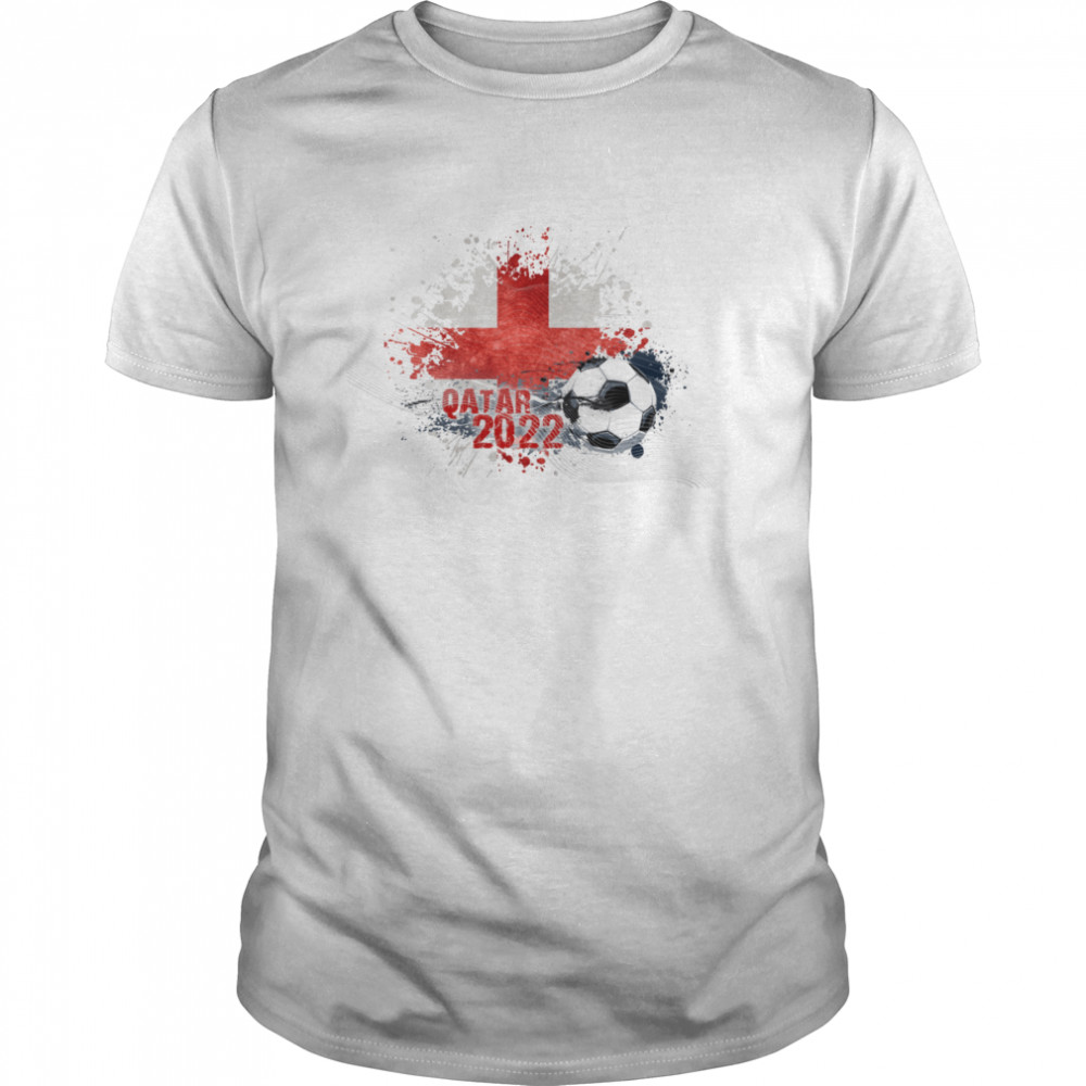 WORLD CUP 2022 ENGLAND FLAG shirt Classic Men's T-shirt