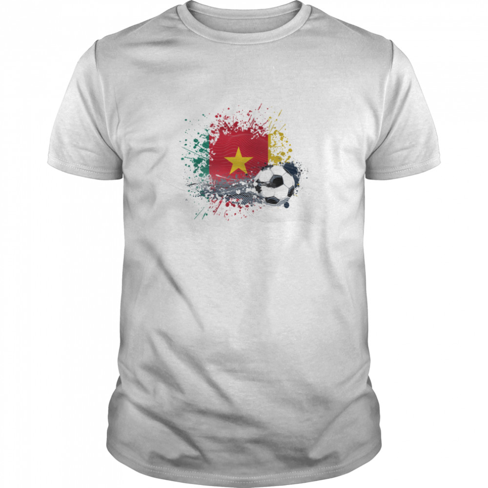 WORLD CUP 2022 FLAG OF CAMEROON TEXTLESS shirt Classic Men's T-shirt