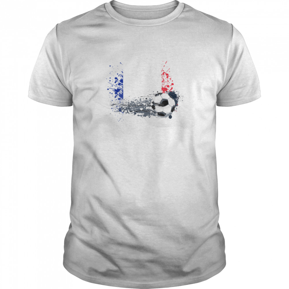 WORLD CUP 2022 FLAG OF FRANCE TEXTLESS shirt Classic Men's T-shirt