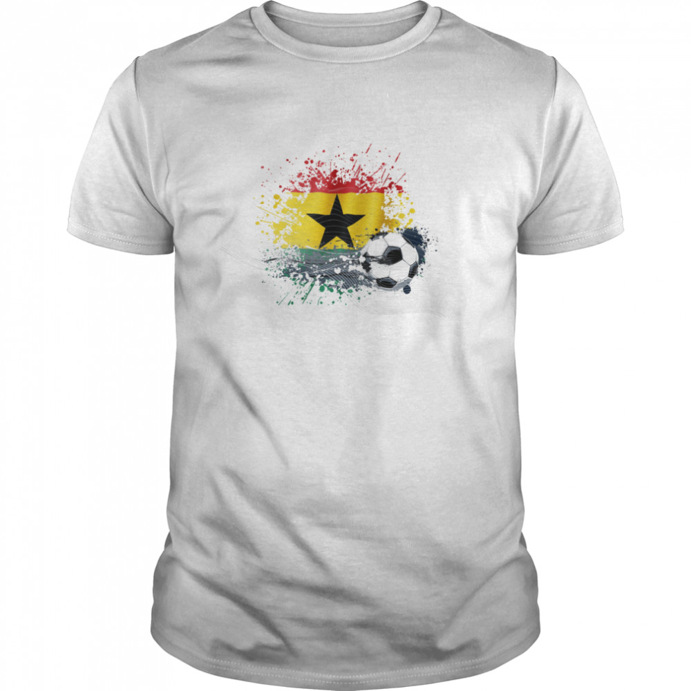 WORLD CUP 2022 FLAG OF GHANA TEXTLESS shirt Classic Men's T-shirt
