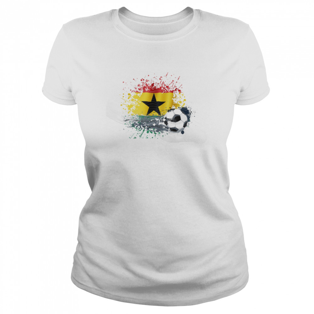 WORLD CUP 2022 FLAG OF GHANA TEXTLESS shirt Classic Women's T-shirt