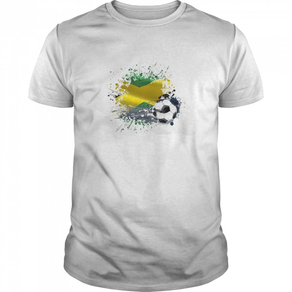 WORLD CUP 2022 FLAG OF JAMAICA TEXTLESS shirt Classic Men's T-shirt