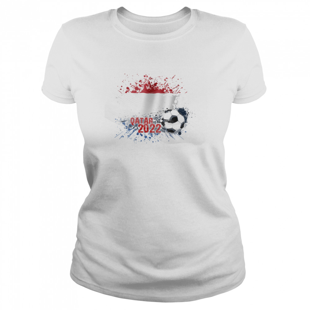 WORLD CUP 2022 NETHERLANDS FLAG shirt Classic Women's T-shirt
