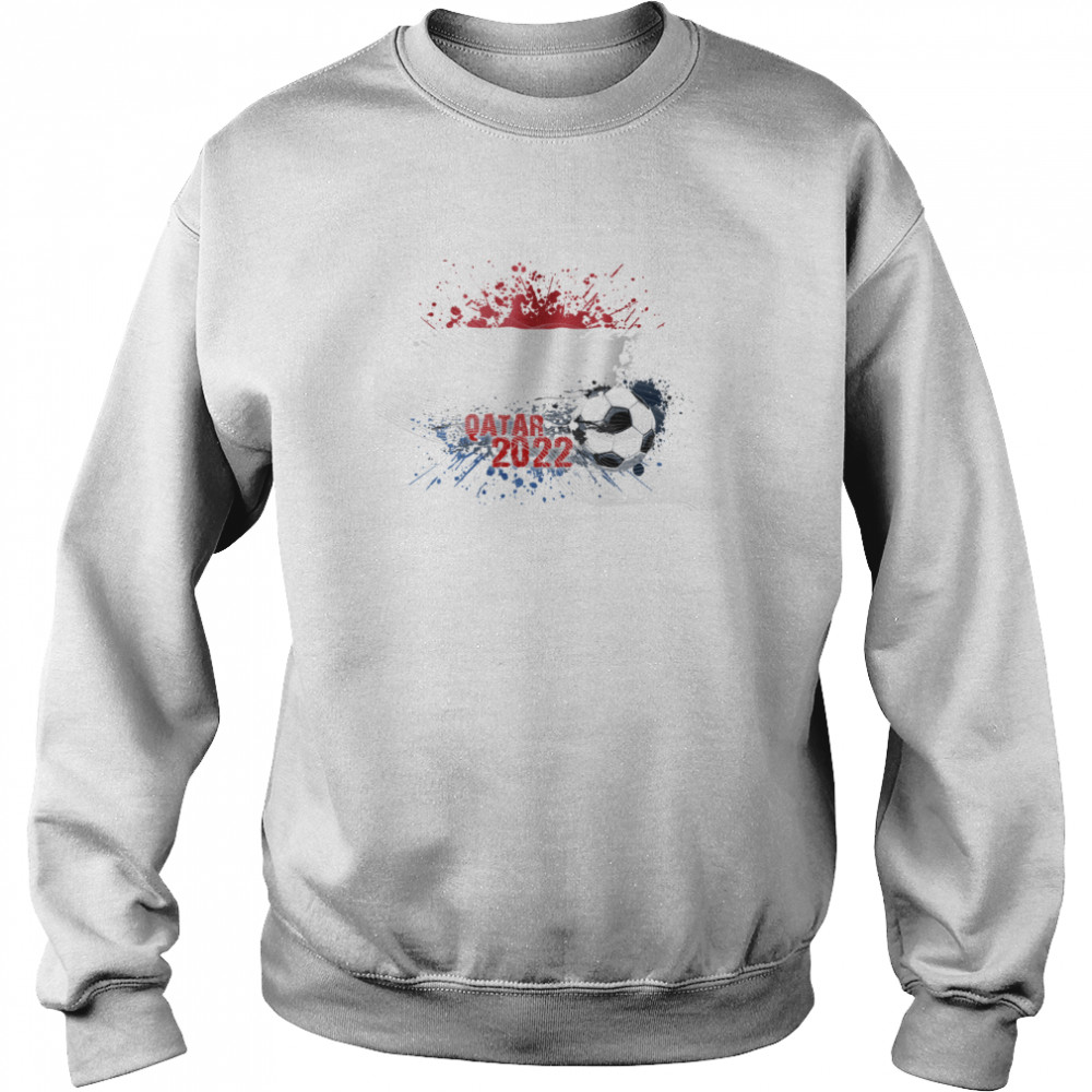 WORLD CUP 2022 NETHERLANDS FLAG shirt Unisex Sweatshirt