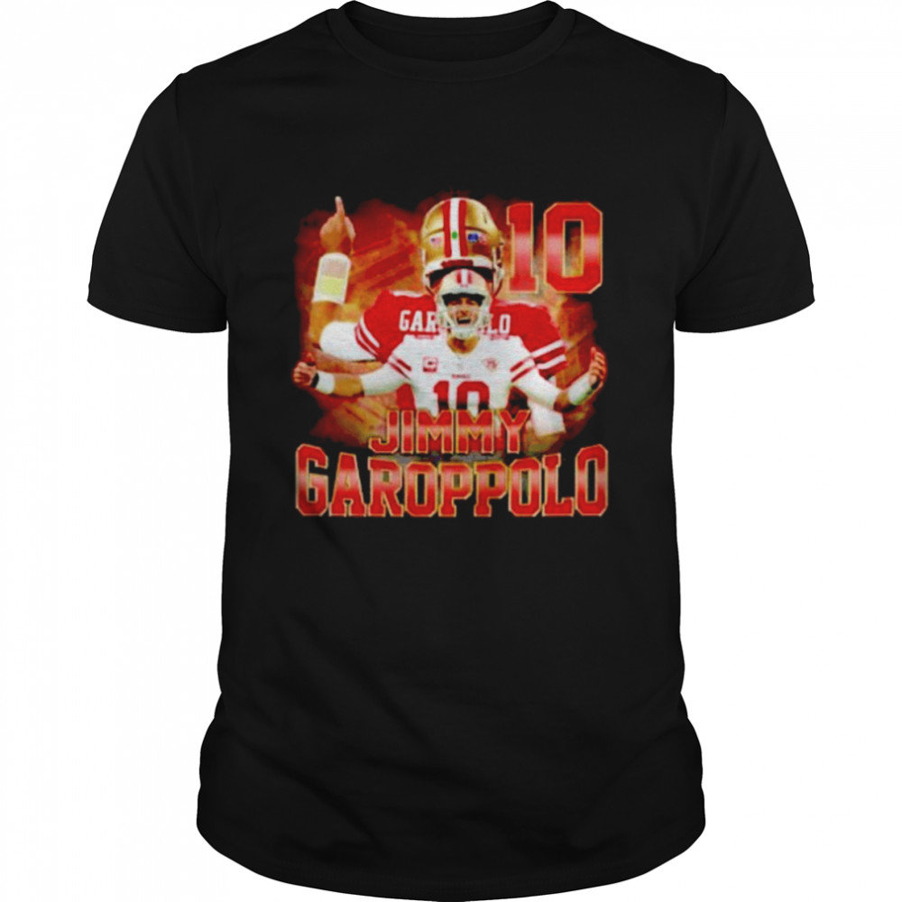 jimmy Garoppolo number San Francisco 49ers football shirt