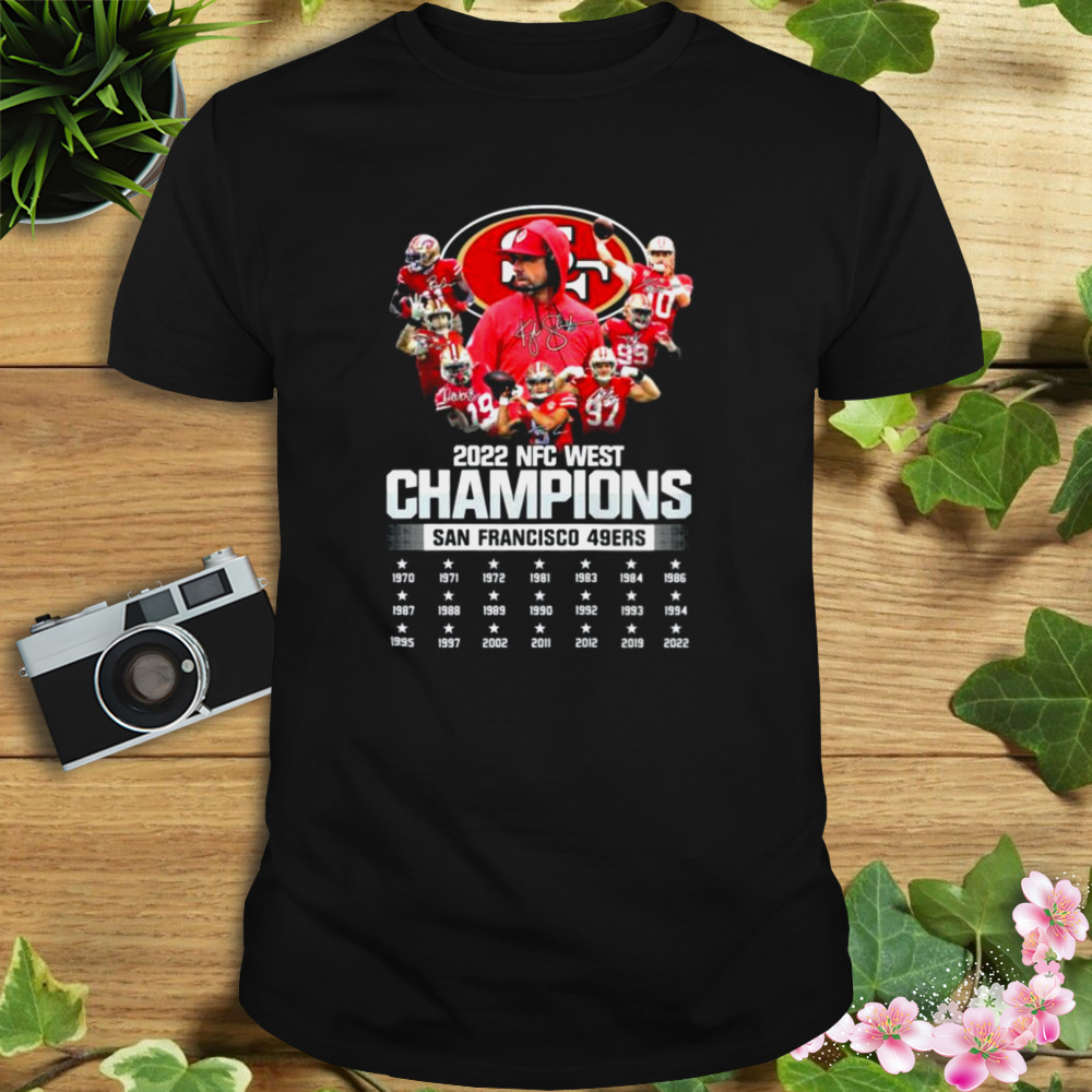 2022 NFC West Division Champions Shirt San Francisco 49ers - Ellieshirt