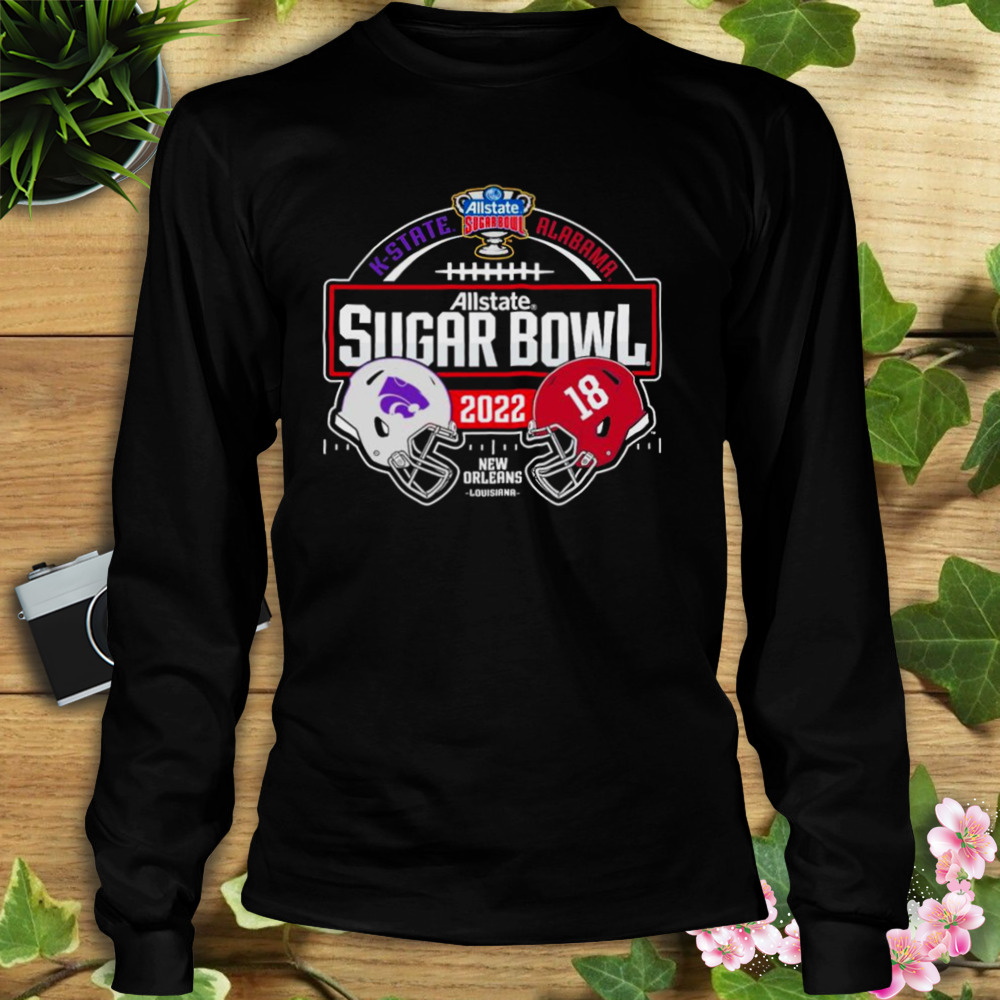 2022-23 Allstate Sugar Bowl Matchup Alabama Crimson tide vs K-state Wildcats Shirt 3 Longsleeve tshirt