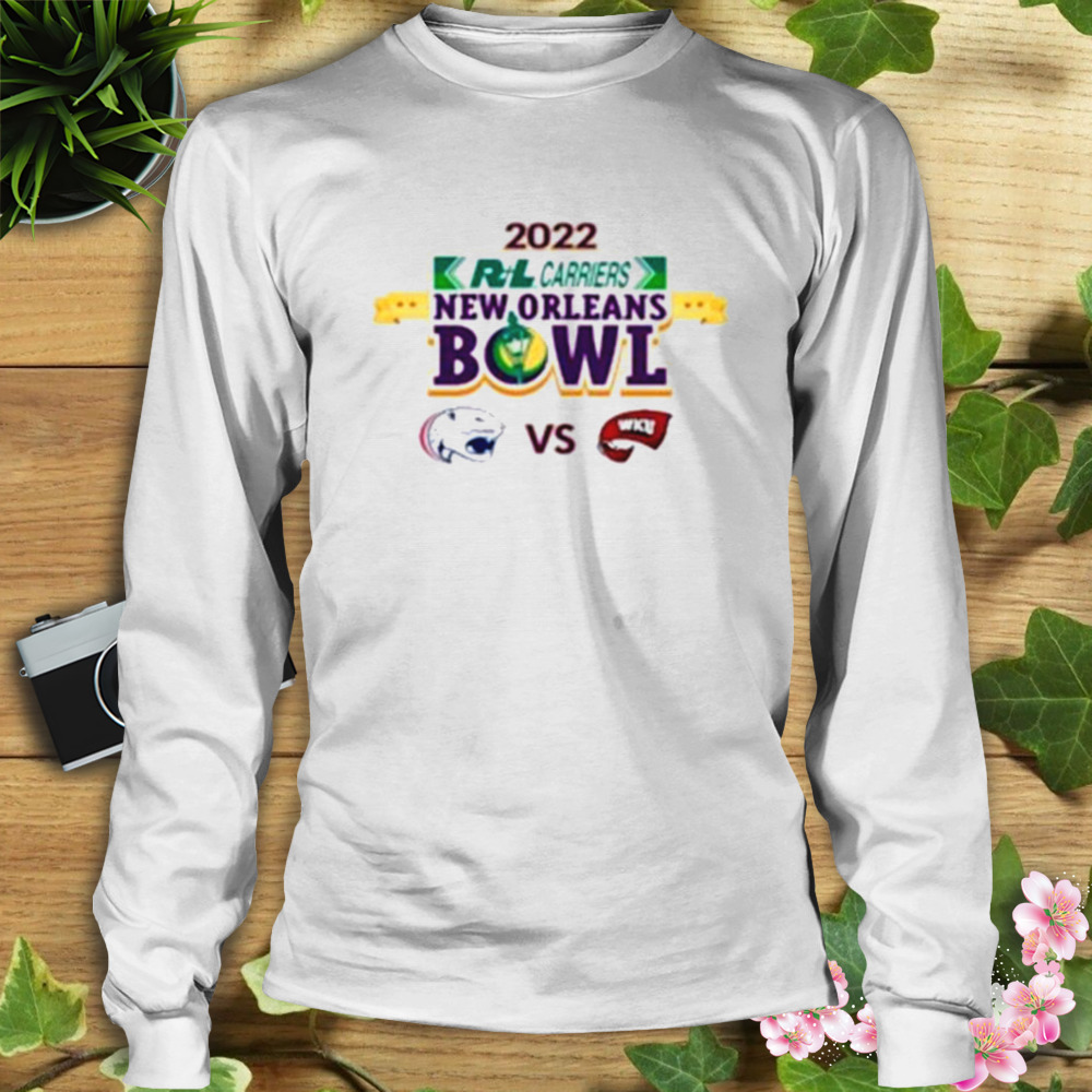 College football 2022 new orleans bowl western ky vs south alabama shirt 3 Longsleeve shirt