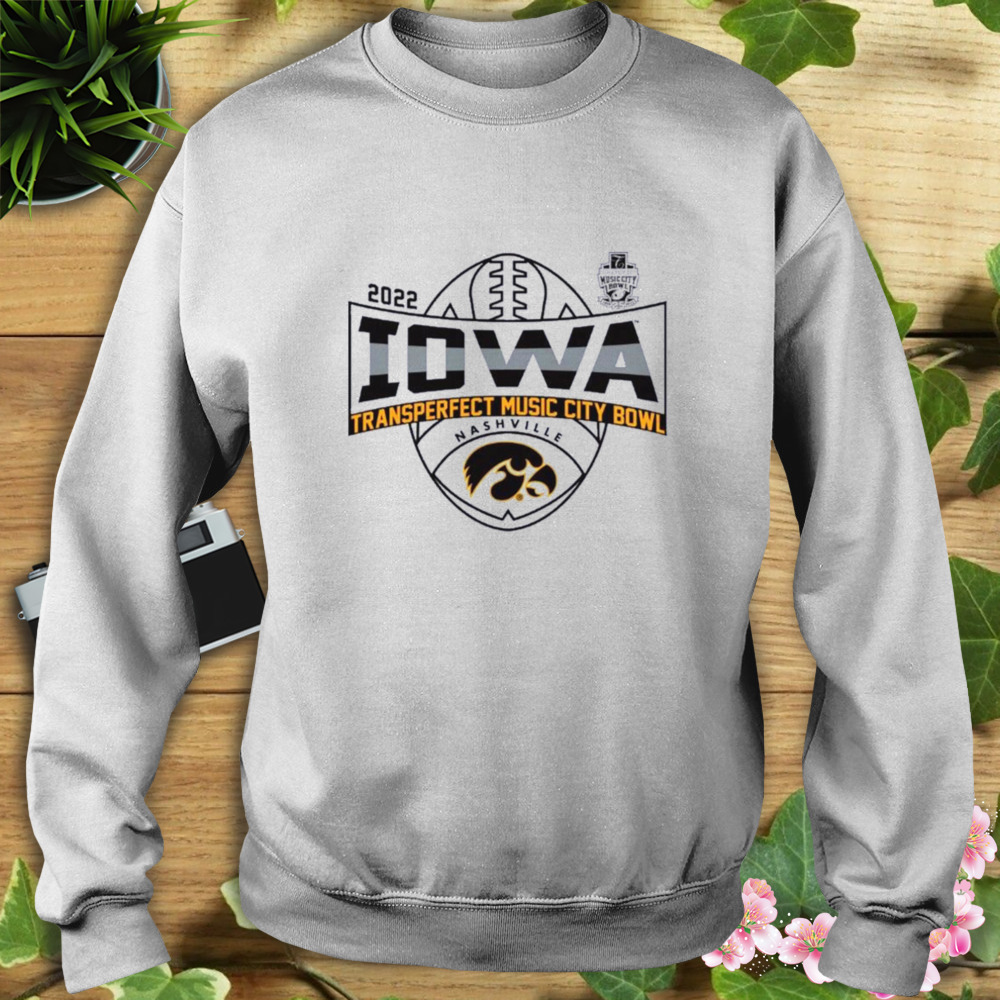 The University of Iowa Football Music City Bowl 2022 Nashville Shirt 5 Sweat shirt