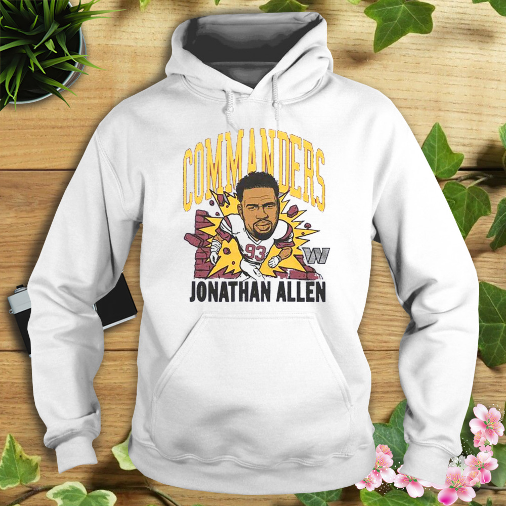 Washington Commanders Jonathan Allen Caricature shirt 4 Hoodie shirt