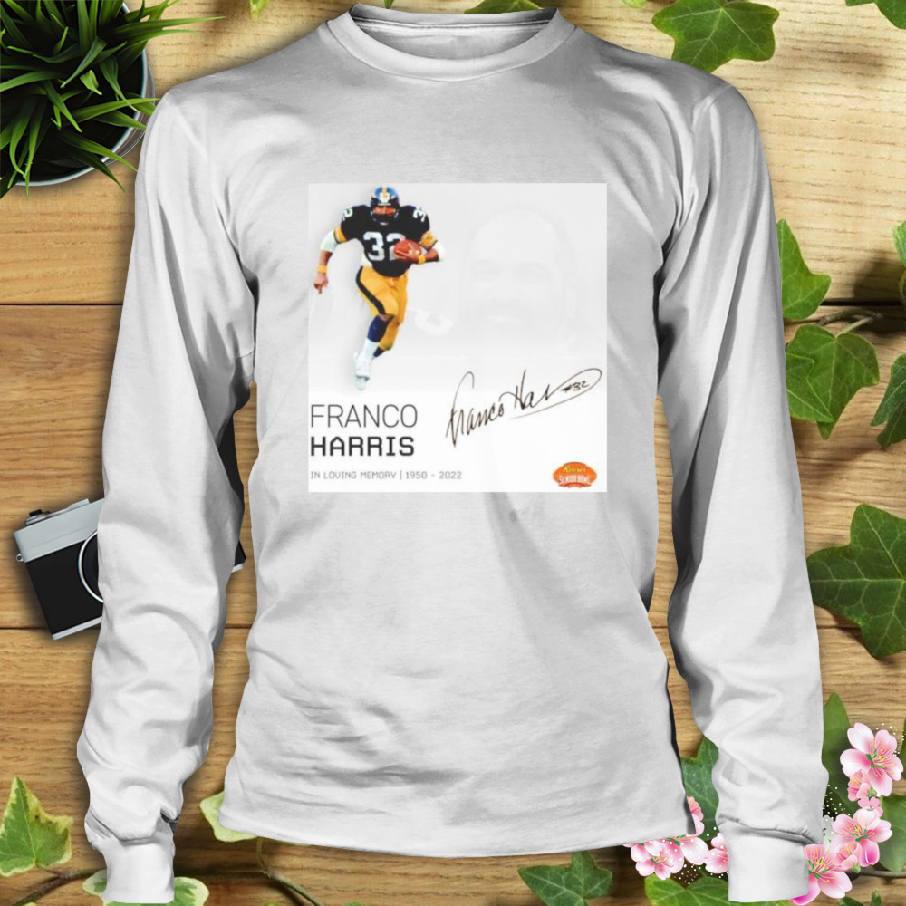 Immaculate Reception Franco Harris Pittsburgh Steelers in loving memory  1950 2022 shirt, hoodie, sweater, long sleeve and tank top