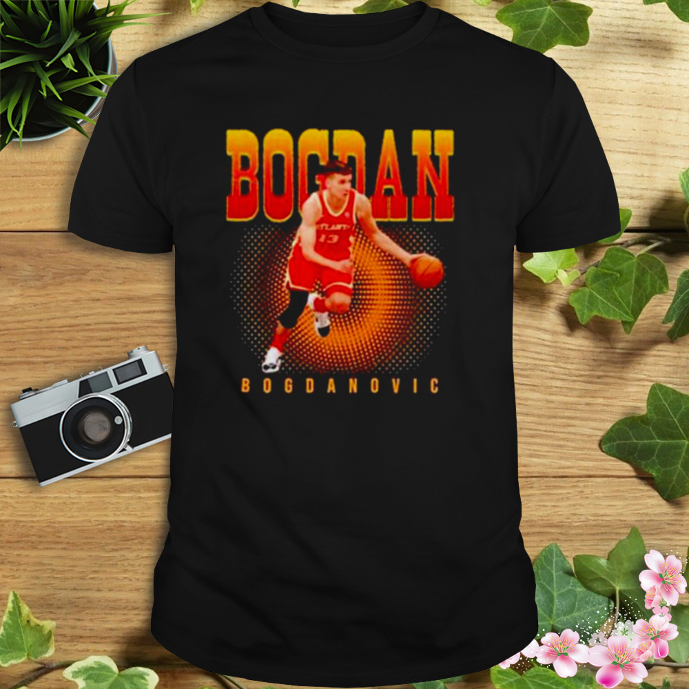 bogdan Bogdanovic Atlanta Hawks basketball shirt