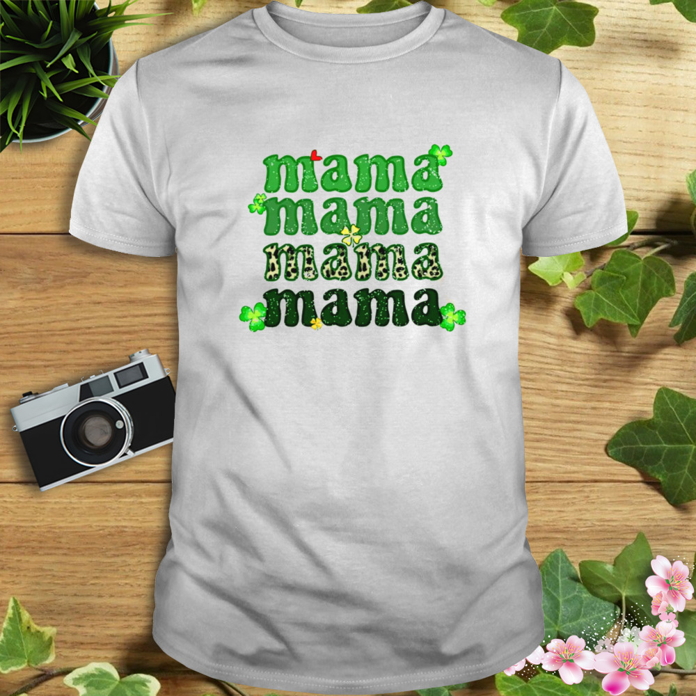 Lucky Mama Repeat St Patrick’s Day Comfort Colors T-shirt 1 Unisex shirt