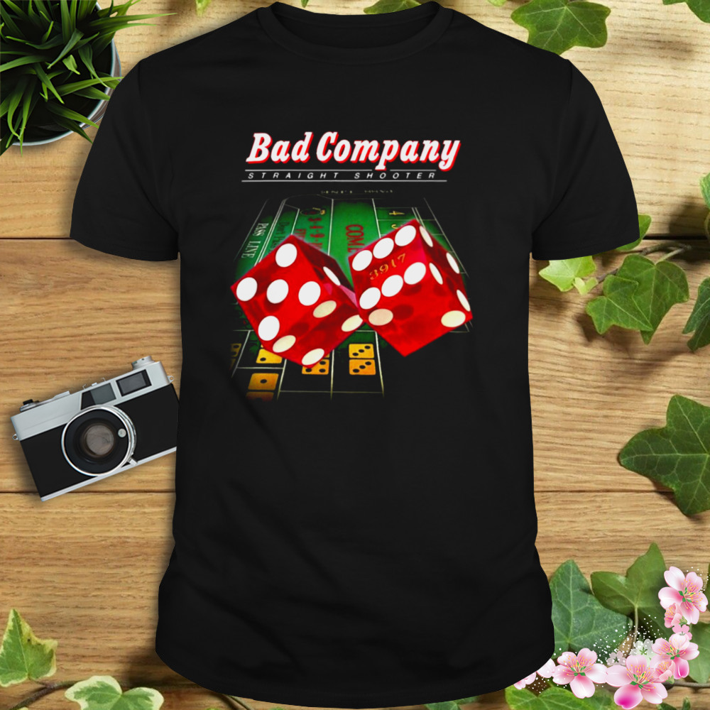 Straight Shooter Bad Company Band Vintage Retro Graphic shirt