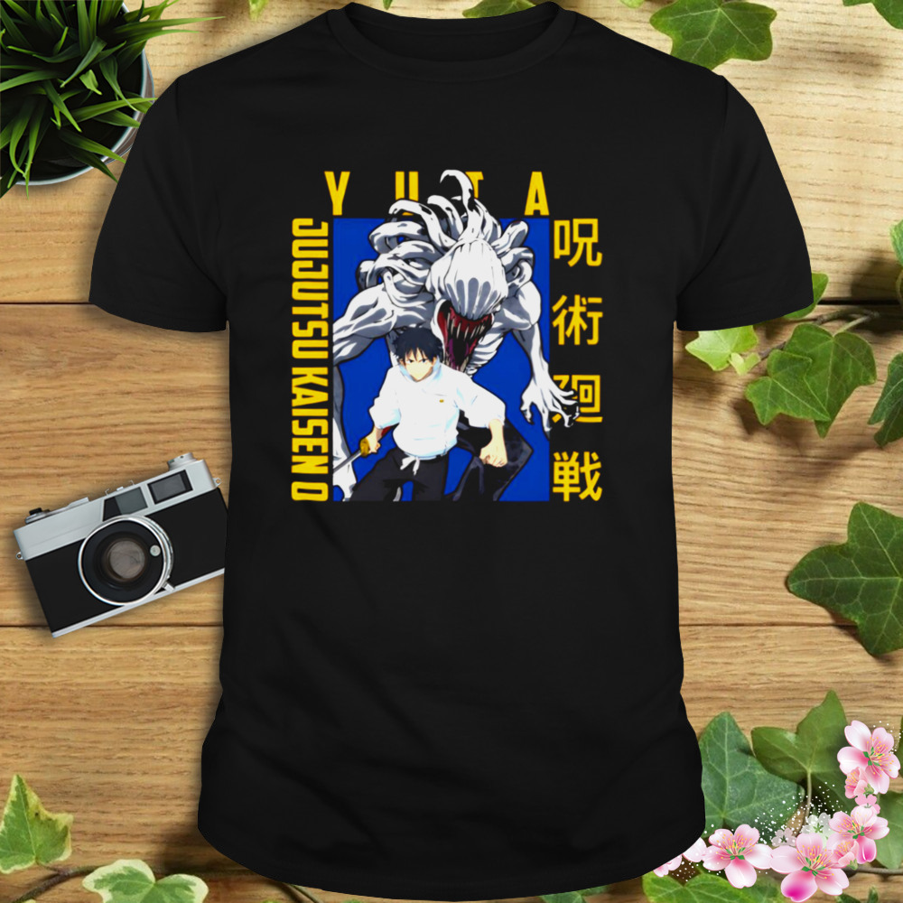 The Jujutsu Sorcerer Yuta Okkotsu Jujutsu Kaisen 0 The Movie Artwork shirt