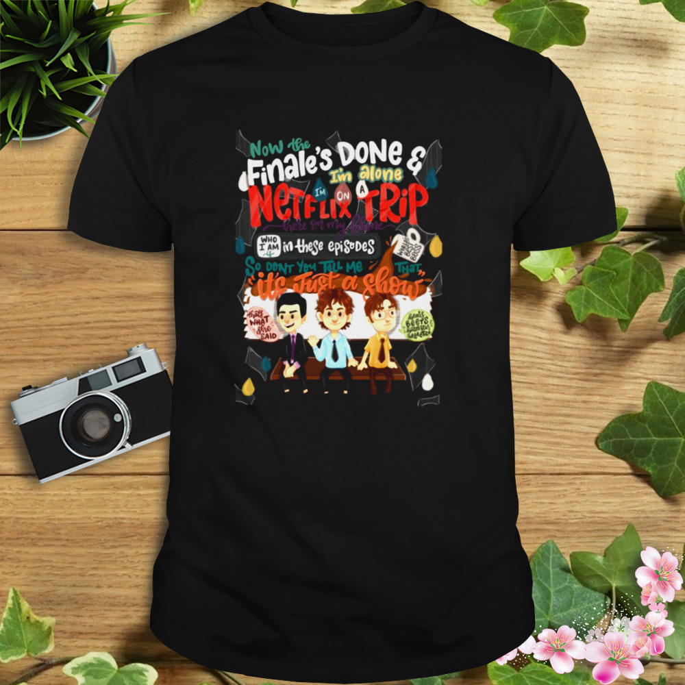 The Office X Ajr’s Now The Finale’s Done & I’m Alone Netflix Trip shirt