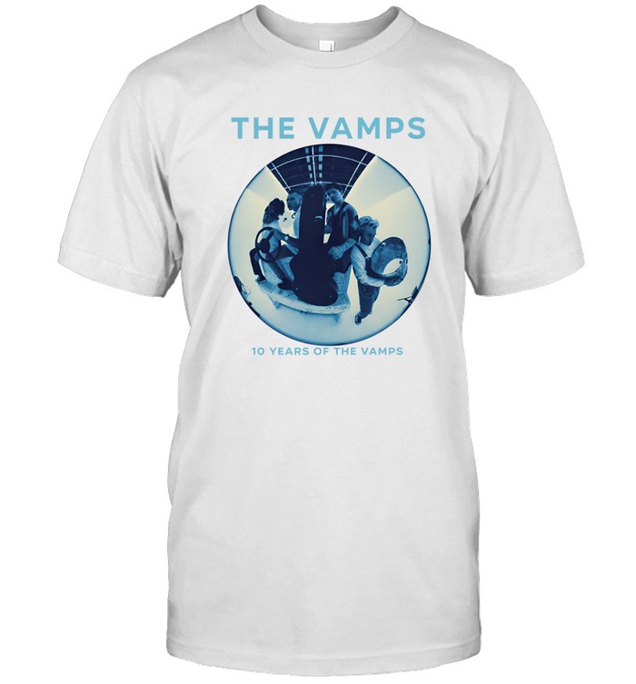The Vamps 10 Years Natural T-Shirt 1 The Vamps 10 Years Natural T-Shirt