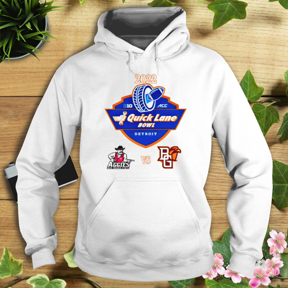2022 Quick Lane Bowl New Mexico State vs Bowling Green shirt 4 Hoodie shirt