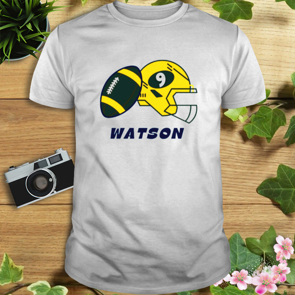 Christian Watson Number 9 American Football shirt